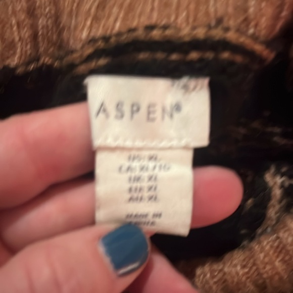 XL Aspen Fair Isle Nordic Wool Blend Knit Turtleneck Sweater - Picture 2 of 5